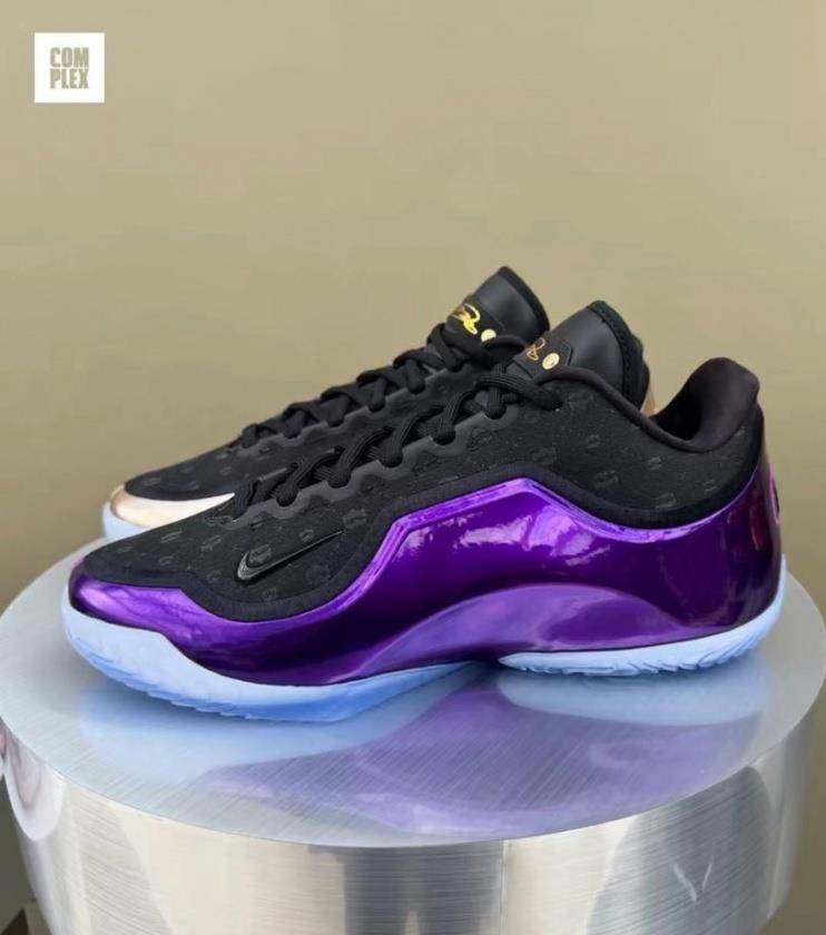 与决心致敬NBA首对父子搭档耐克詹23发布紫金鸳鸯：天命(图3)